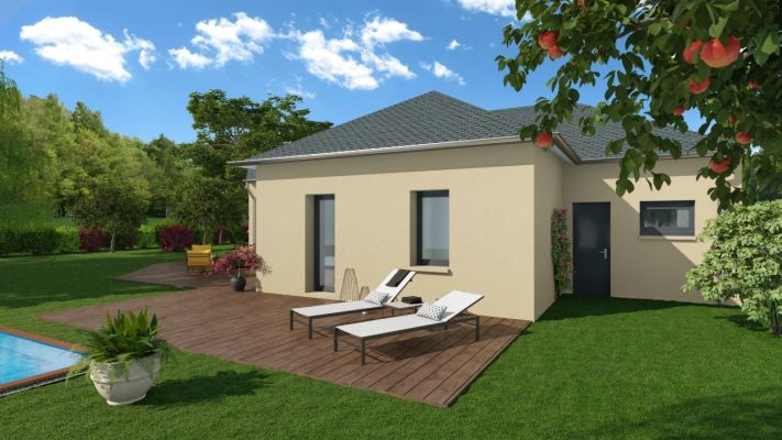 Vente terrain + maison SAINTE-JULIETTE-SUR-VIAUR Aveyron